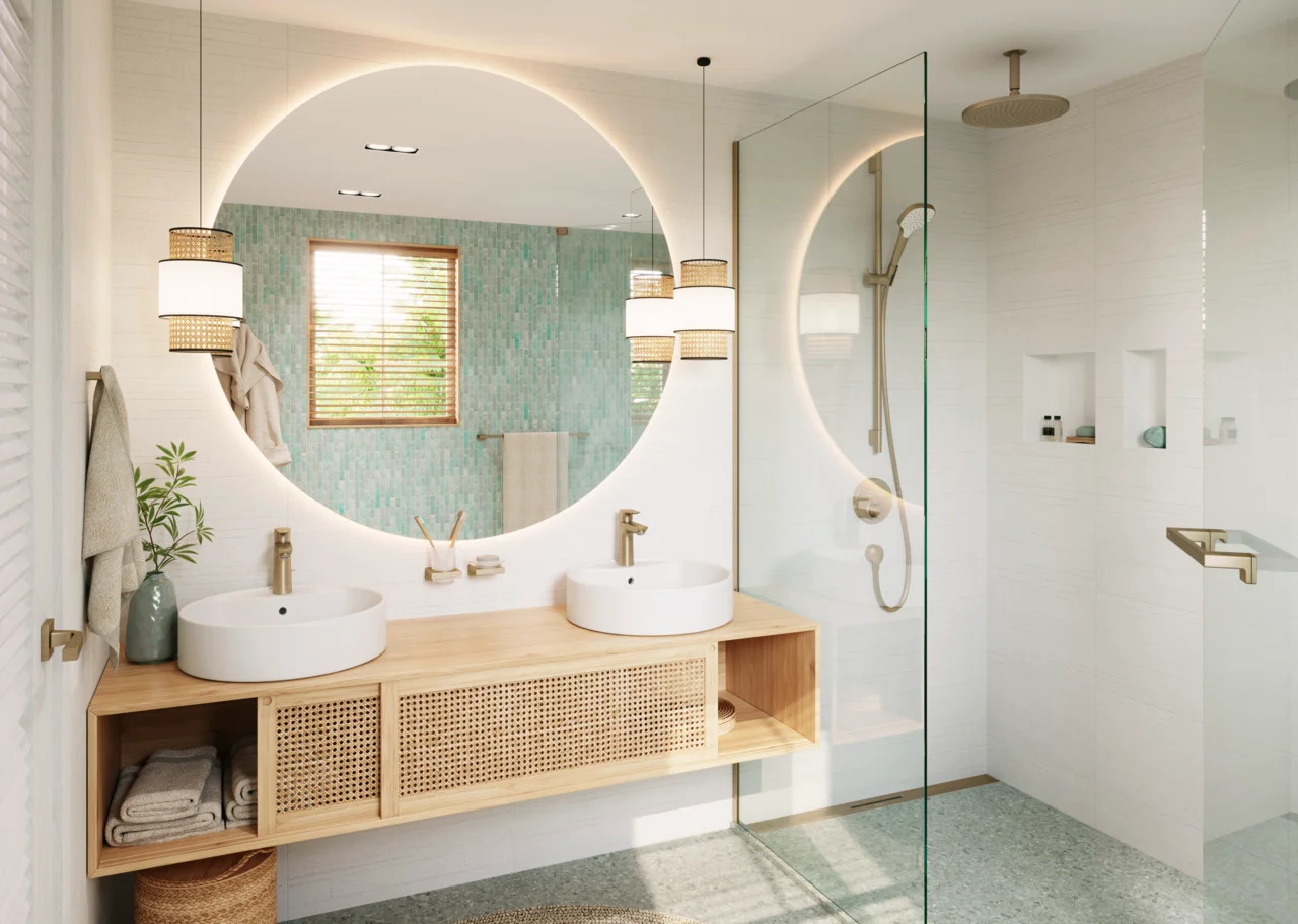 Hansgrohe RainDrain Flex Duschrinne 1000 mm, wandangebunden, Brushed Bronze, höhenverstellbar um 10 mm, bis zu 60 l/min Ablaufleistung Hansgrohe RainDrain Flex Duschrinne 1000 mm, wandangebunden, Brushed Bronze, höhenverstellbar um 10 mm, bis zu 60 l/min Ablaufleistung