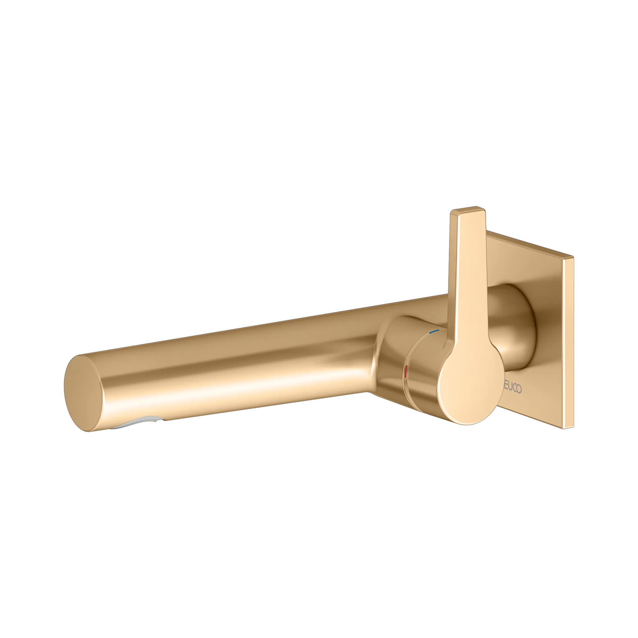 KEUCO EDITION 11 Einhebel-Waschtischmischer Unterputz 1 Loch für Wandmontage Ausladung 197 mm Messing gebürstet KEUCO EDITION 11 Einhebel-Waschtischmischer Unterputz 1 Loch für Wandmontage Ausladung 197 mm Messing gebürstet