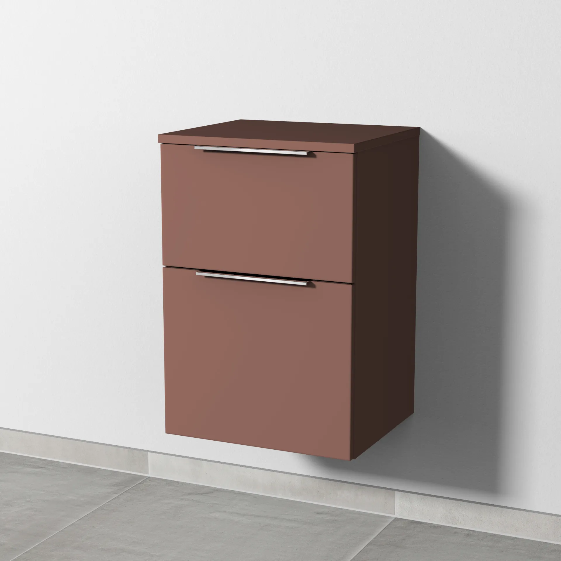 Sanipa Unterschrank „3way“ 400 × 580 × 345 mm in Wine-Red