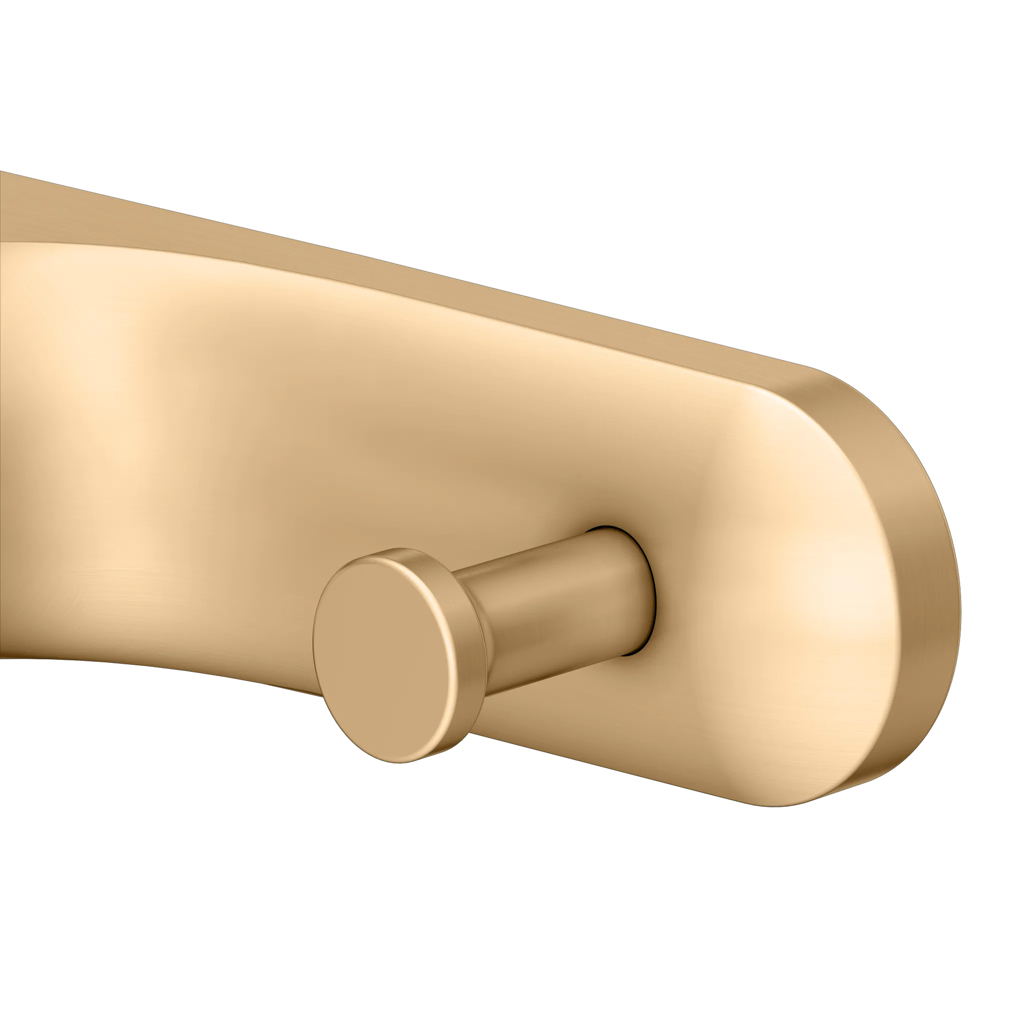 Edition 400 Handtuchhaken doppelt Messing gebürstet Edition 400 Handtuchhaken doppelt Messing gebürstet