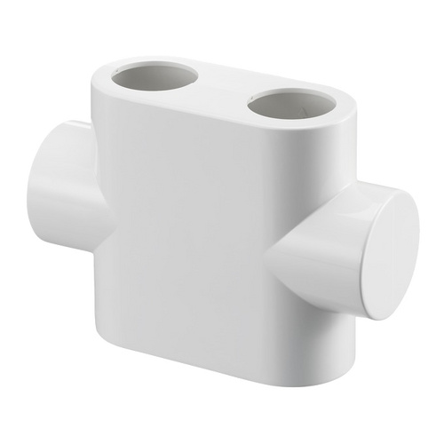 Oventrop Abdeckung für „Multiblock T“ Durchgangsform in weiß Oventrop Abdeckung für „Multiblock T“ Durchgangsform in weiß