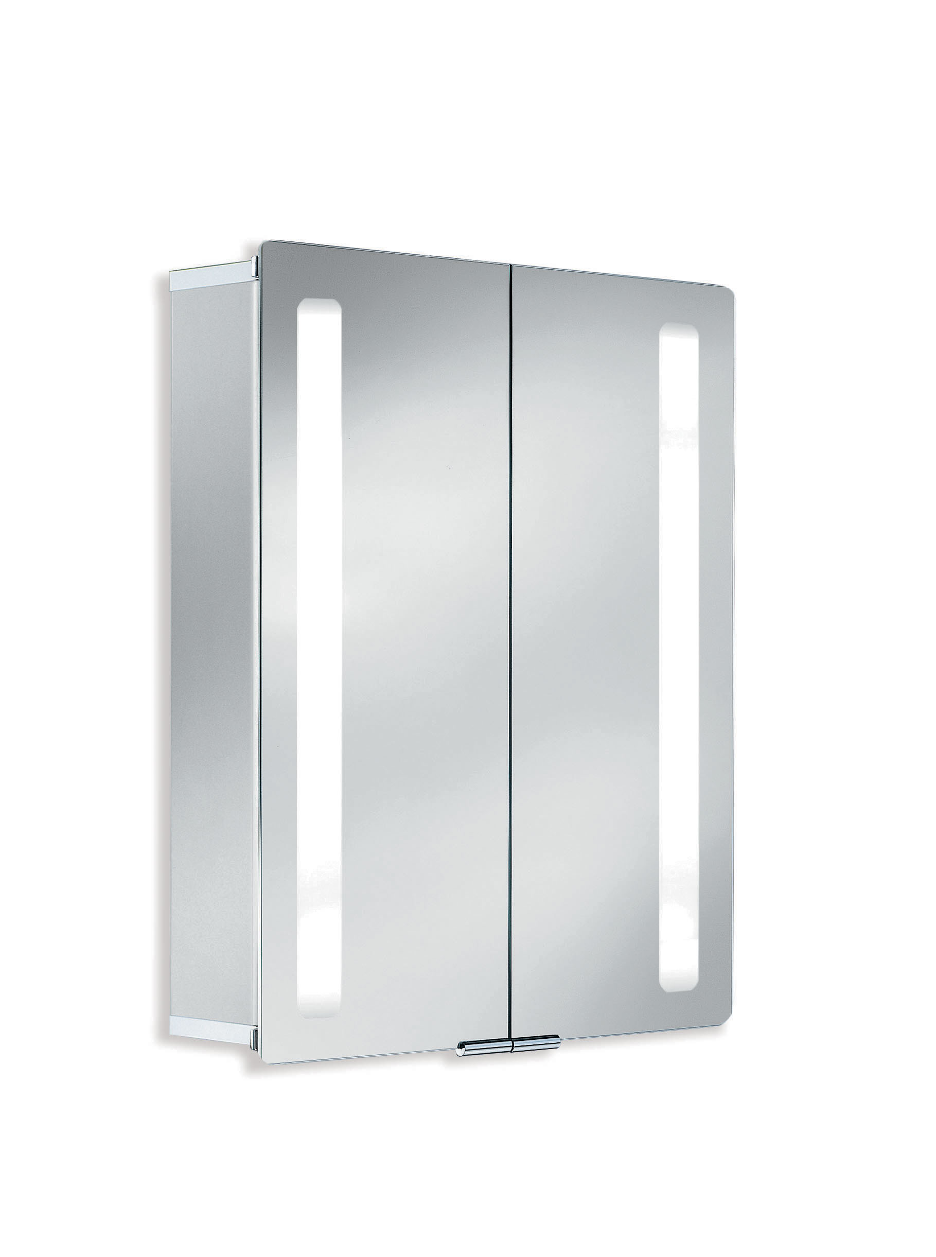 HSK Spiegelschrank aus Aluminium „ASP Softcube LED“ 60 × 75 × 12,5 cm 