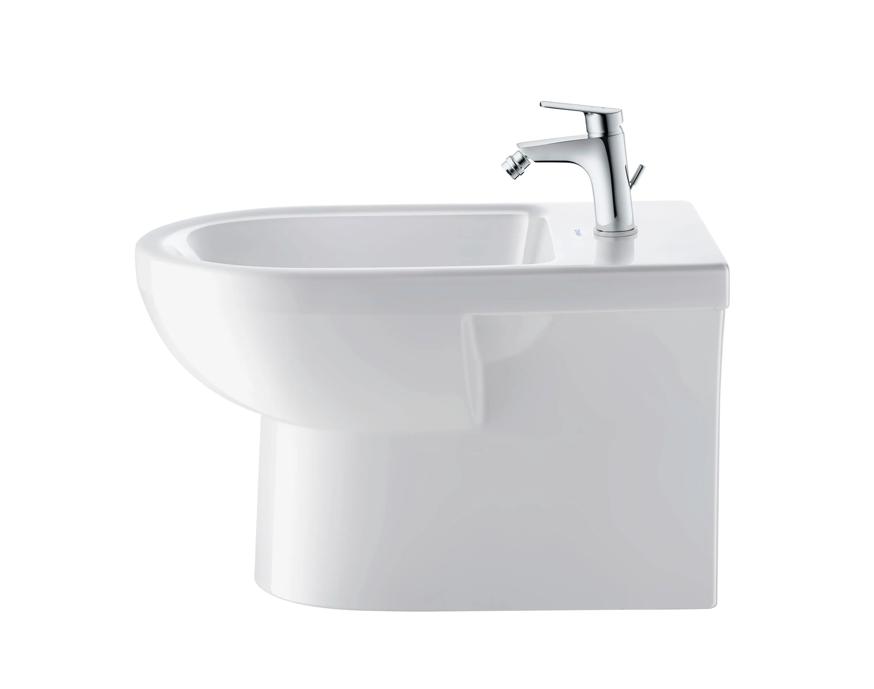 Duravit Stand-Bidet „No.1“, Befestigung sichtbar 36,5 × 65 × 40 cm