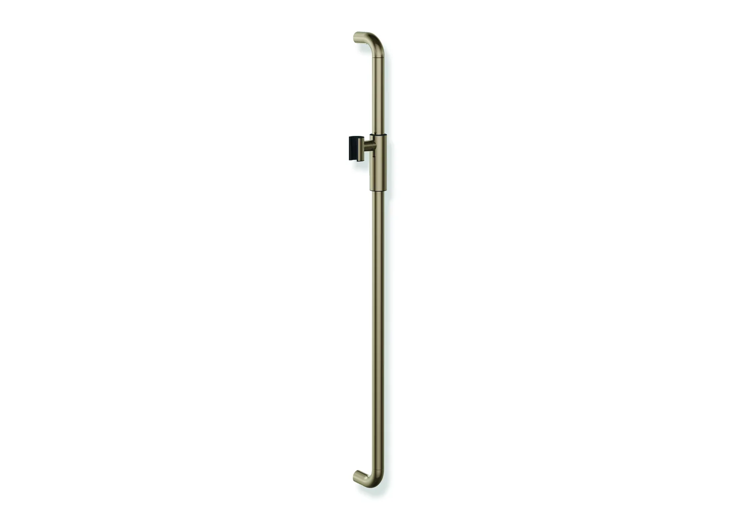 HEWI Brausehalterstange Serie 480, PVD beschichtet, Achsmaß 900 mm, Durchmesser 25 mm, Farbe Bronze glänzend HEWI Brausehalterstange Serie 480, PVD beschichtet, Achsmaß 900 mm, Durchmesser 25 mm, Farbe Bronze glänzend