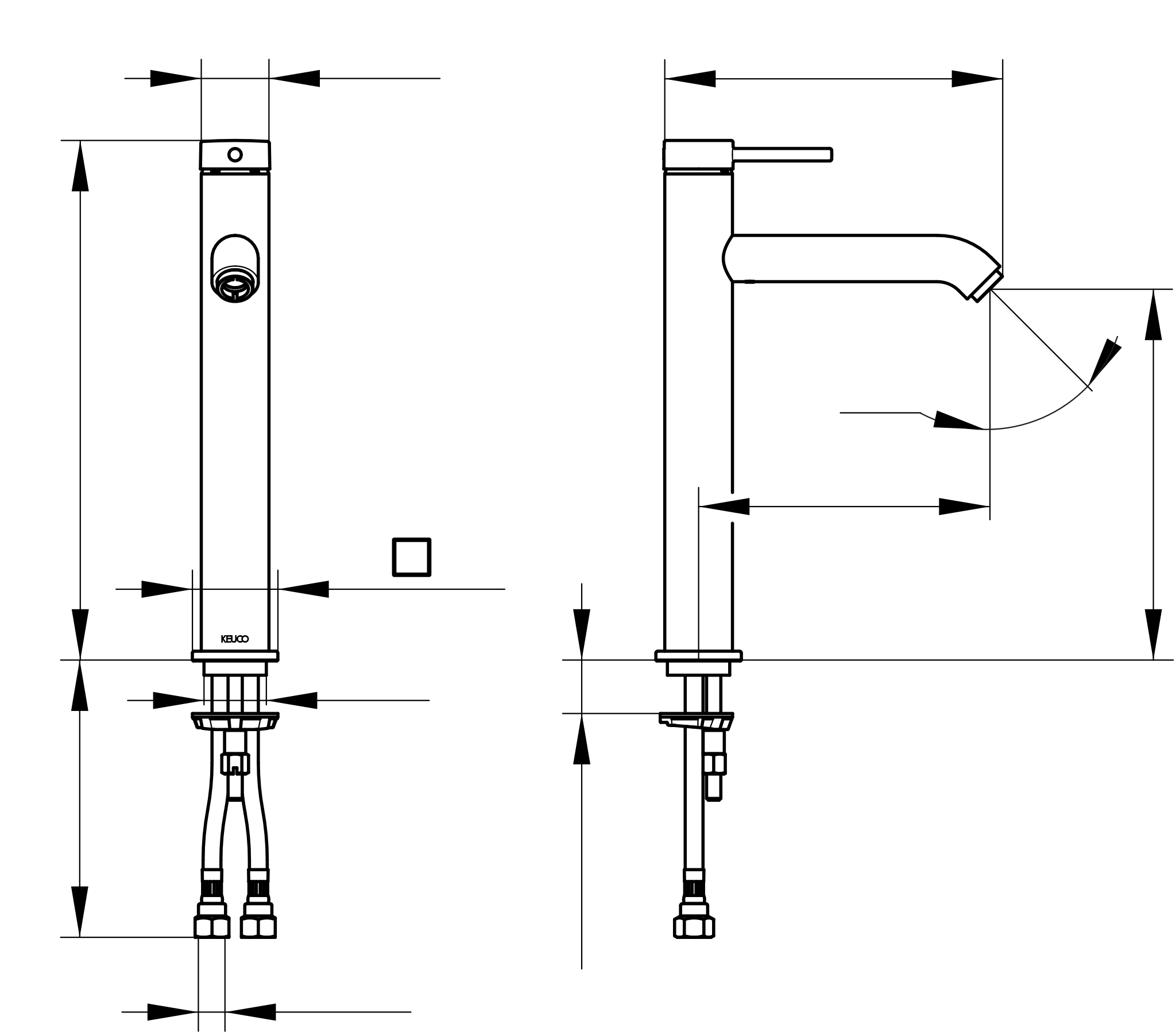 IXMO 59510372100 Einhebel-Waschtischmischer 210 ohne Zugstangen-Ablaufgarnitur IXMO Soft, Rosette rund/eckig schwarz IXMO 59510372100 Einhebel-Waschtischmischer 210 ohne Zugstangen-Ablaufgarnitur IXMO Soft, Rosette rund/eckig schwarz