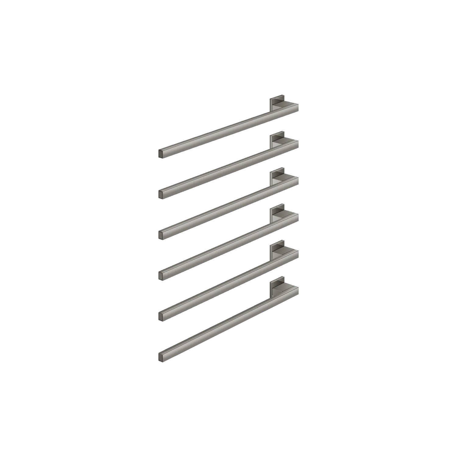Dornbracht Handtuchwärmer, 6-fach SERIENSPEZIFISCH Dark Chrome Dornbracht Handtuchwärmer, 6-fach SERIENSPEZIFISCH Dark Chrome