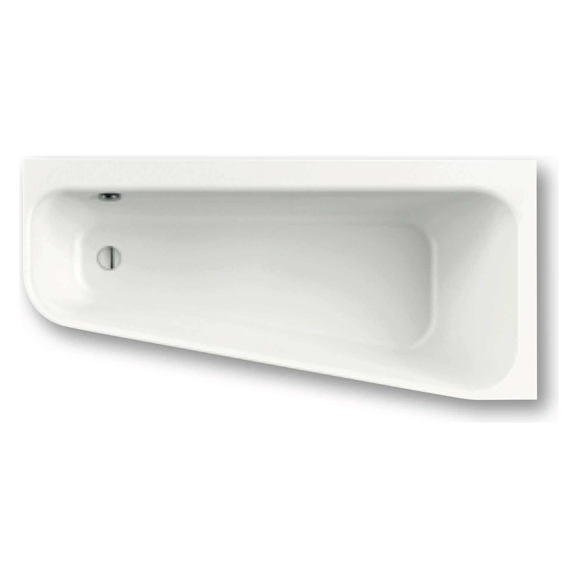 repaBAD Badewanne „Seed F“ freistehend eck 1600 mm, Fußablauf, links in Weiß Matt repaBAD Badewanne „Seed F“ freistehend eck 1600 mm, Fußablauf, links in Weiß Matt