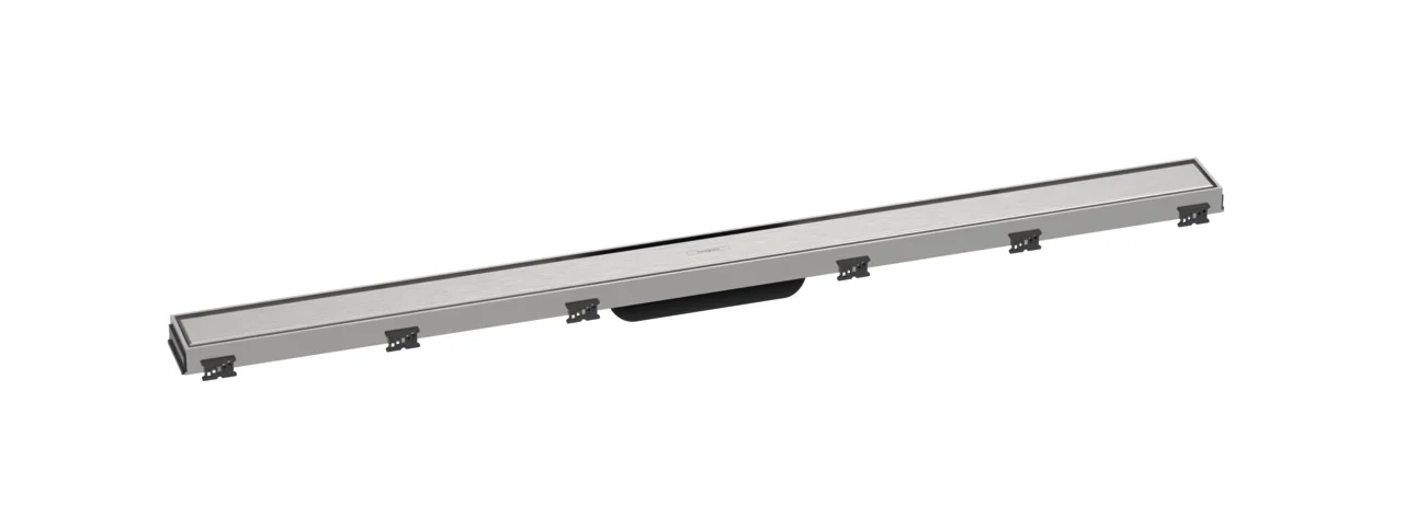 Hansgrohe RainDrain Match Duschrinne 1000 mm mit höhenverstellbarem Rahmen, Edelstahl gebürstet Hansgrohe RainDrain Match Duschrinne 1000 mm mit höhenverstellbarem Rahmen, Edelstahl gebürstet
