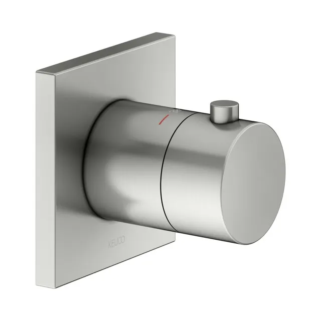 KEUCO IXMO Thermostatarmatur Unterputz eckig Edelstahl-finish