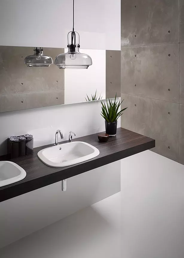 Toto Einbauwaschtisch „NC“ 530 × 450 × 177 mm