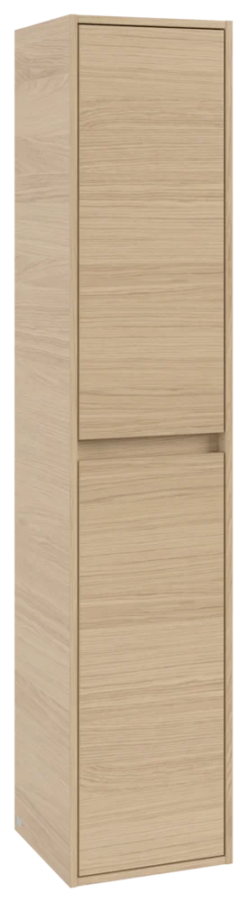 Villeroy & Boch Hochschrank Skyla C80100, 350 x 1700 x 349 mm, links angeschlagen, Nordic Oak Villeroy & Boch Hochschrank Skyla C80100, 350 x 1700 x 349 mm, links angeschlagen, Nordic Oak