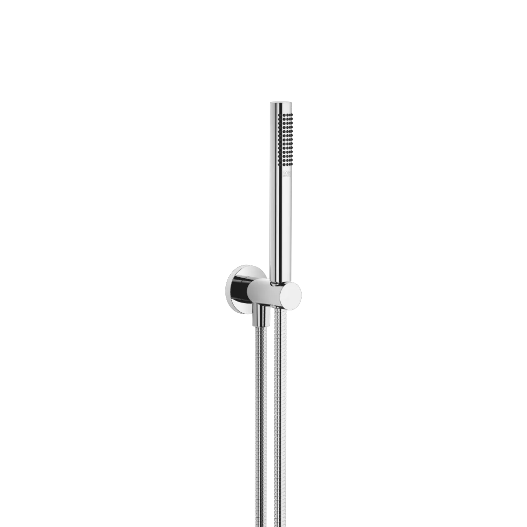Dornbracht Schlauchbrausegarnitur SERIENSPEZIFISCH Chrom, Durchfluss max. 15 l/min, Metallbrauseschlauch 1250 mm mit Verdrehschutz Dornbracht Schlauchbrausegarnitur SERIENSPEZIFISCH Chrom, Durchfluss max. 15 l/min, Metallbrauseschlauch 1250 mm mit Verdrehschutz