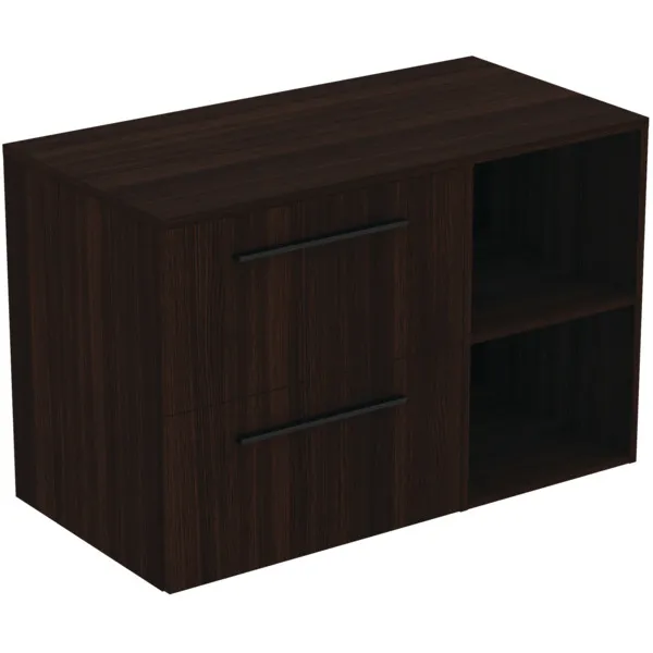 Ideal Standard i.life B 100cm Möbel-Set 2 Auszüge Schwarz Eiche Natur Ideal Standard i.life B 100cm Möbel-Set 2 Auszüge Schwarz Eiche Natur