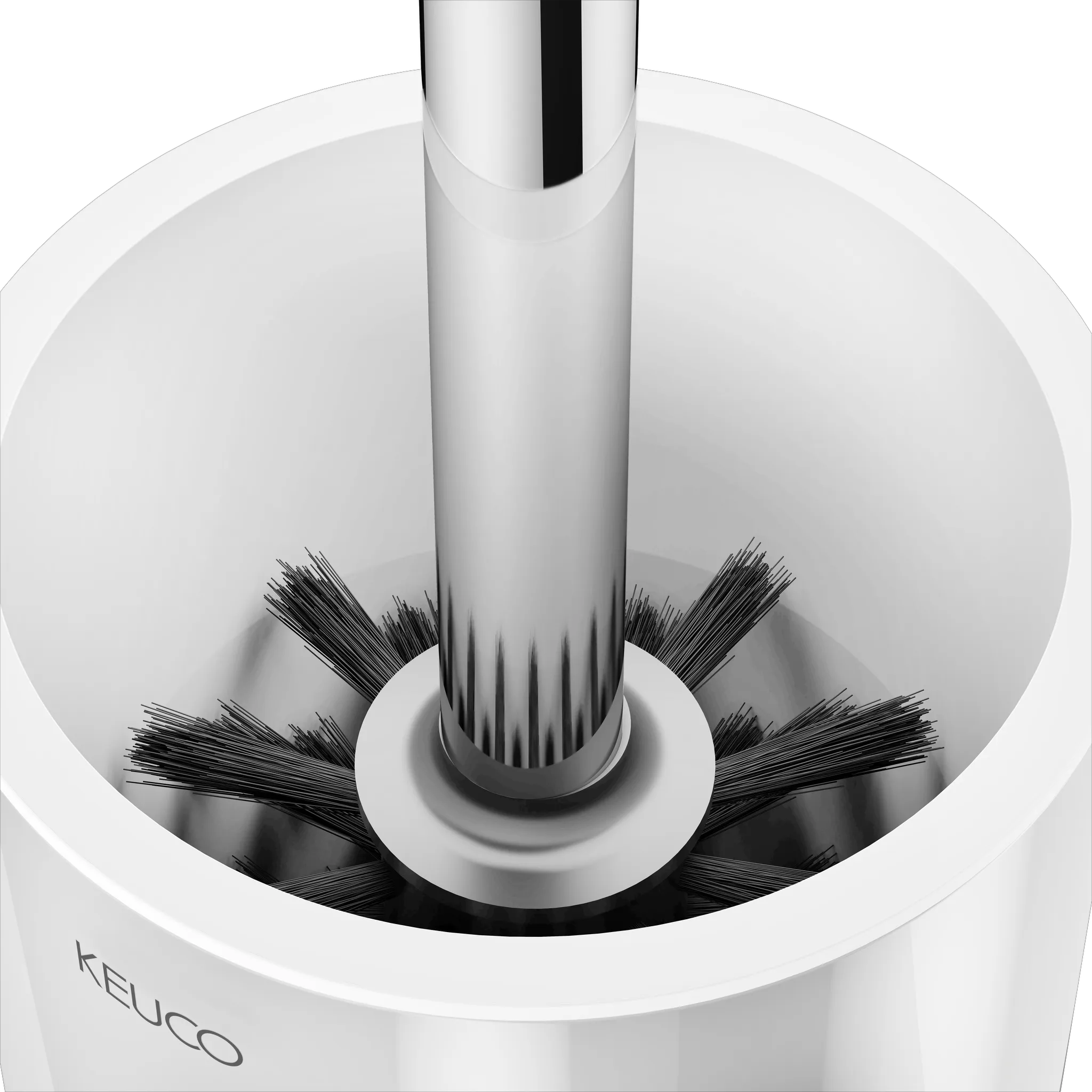 REVA 12864019000 Toilettenbürstengarnitur verchromt REVA 12864019000 Toilettenbürstengarnitur verchromt