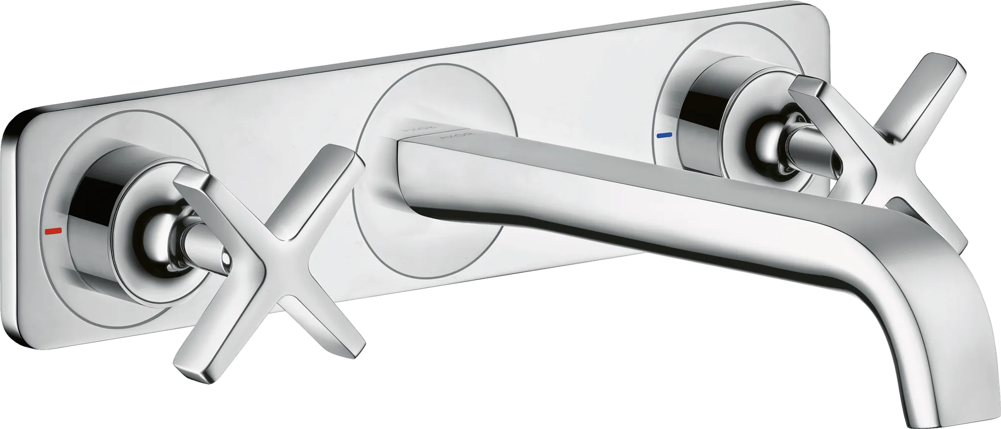 Hansgrohe AXOR Citterio E 3-Loch Waschtischarmatur Unterputz, Chrom Farbe: Chrom Hansgrohe AXOR Citterio E 3-Loch Waschtischarmatur Unterputz, Chrom Farbe: Chrom