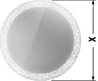 Duravit Spiegel „Happy D.2 Plus“ 70 × 70 cm Duravit Spiegel „Happy D.2 Plus“ 70 × 70 cm