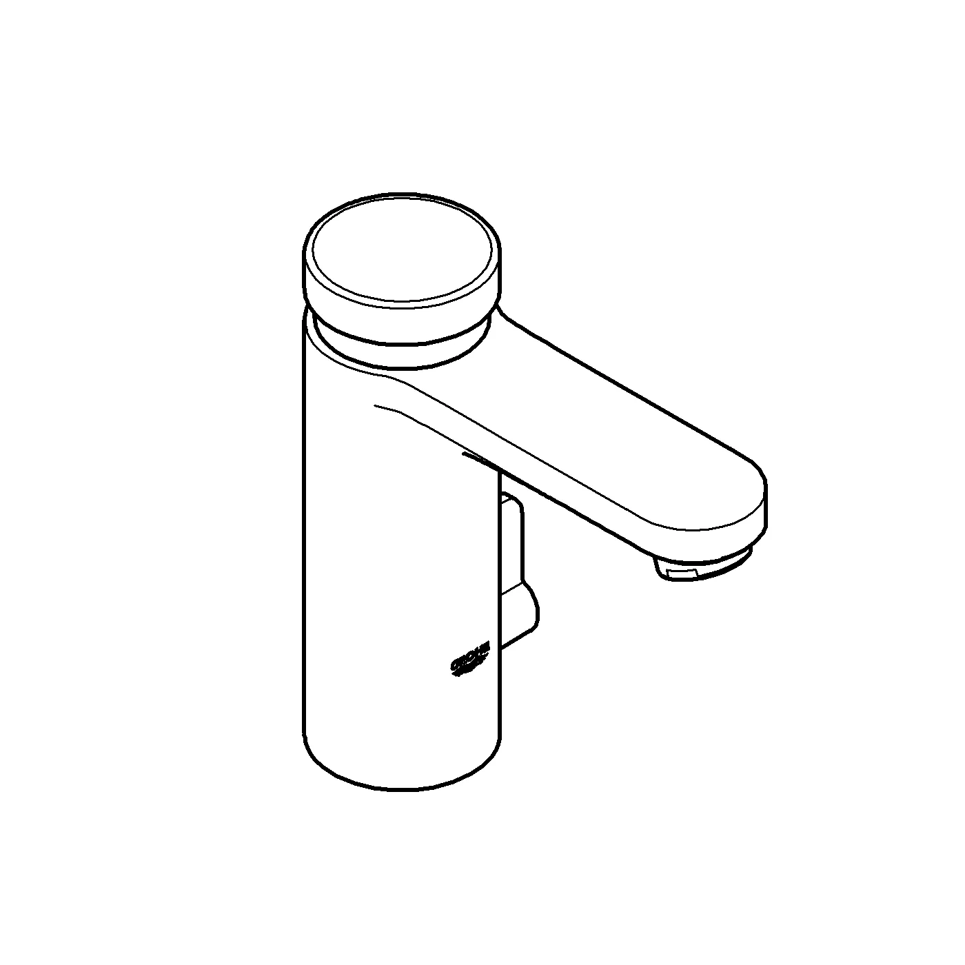 Grohe Eurosmart CT Selbstschluss-Waschtischbatterie mit Mischung chrom Grohe Eurosmart CT Selbstschluss-Waschtischbatterie mit Mischung chrom