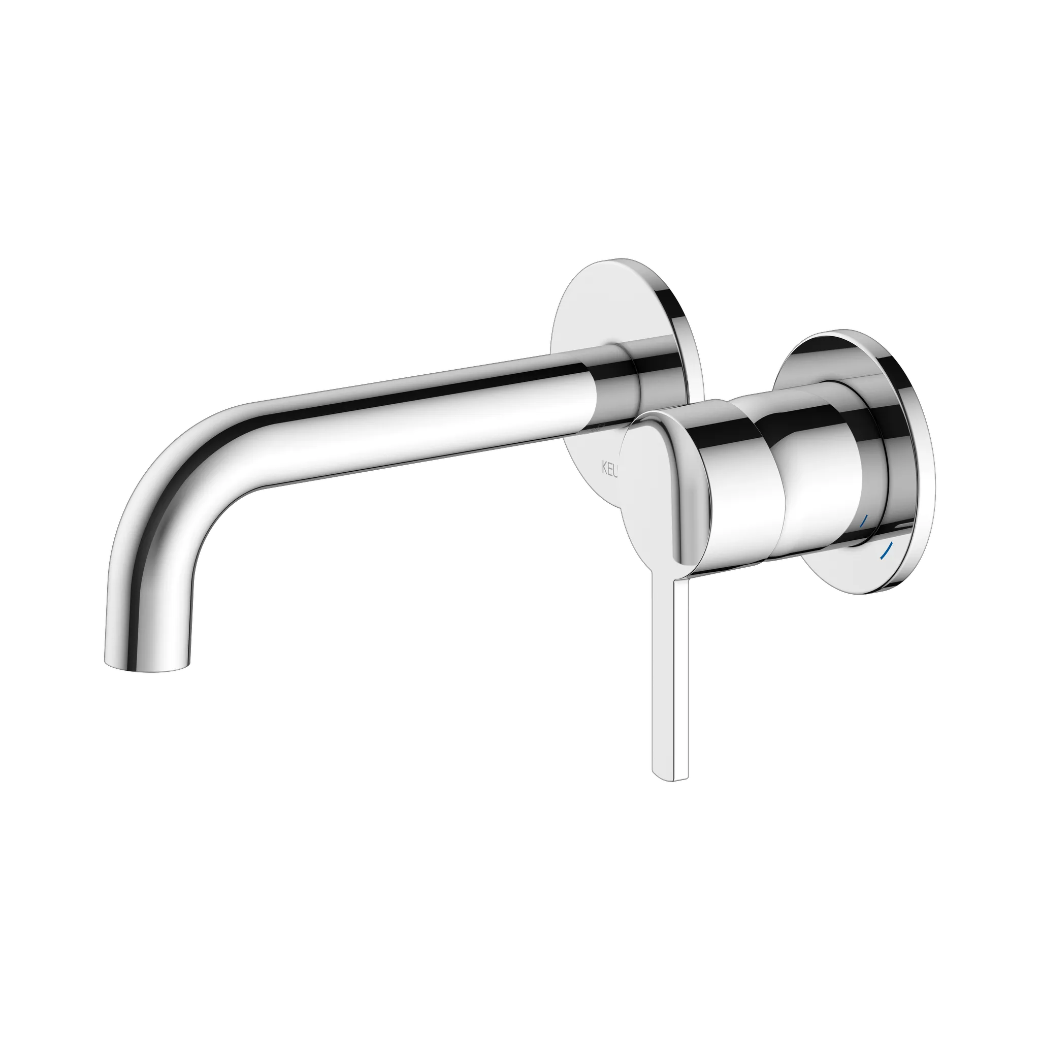 Plan blue Einhebel-Waschtischmischer UP für Wandmontage Ausladung 165 mm verchromt Plan blue Einhebel-Waschtischmischer UP für Wandmontage Ausladung 165 mm verchromt