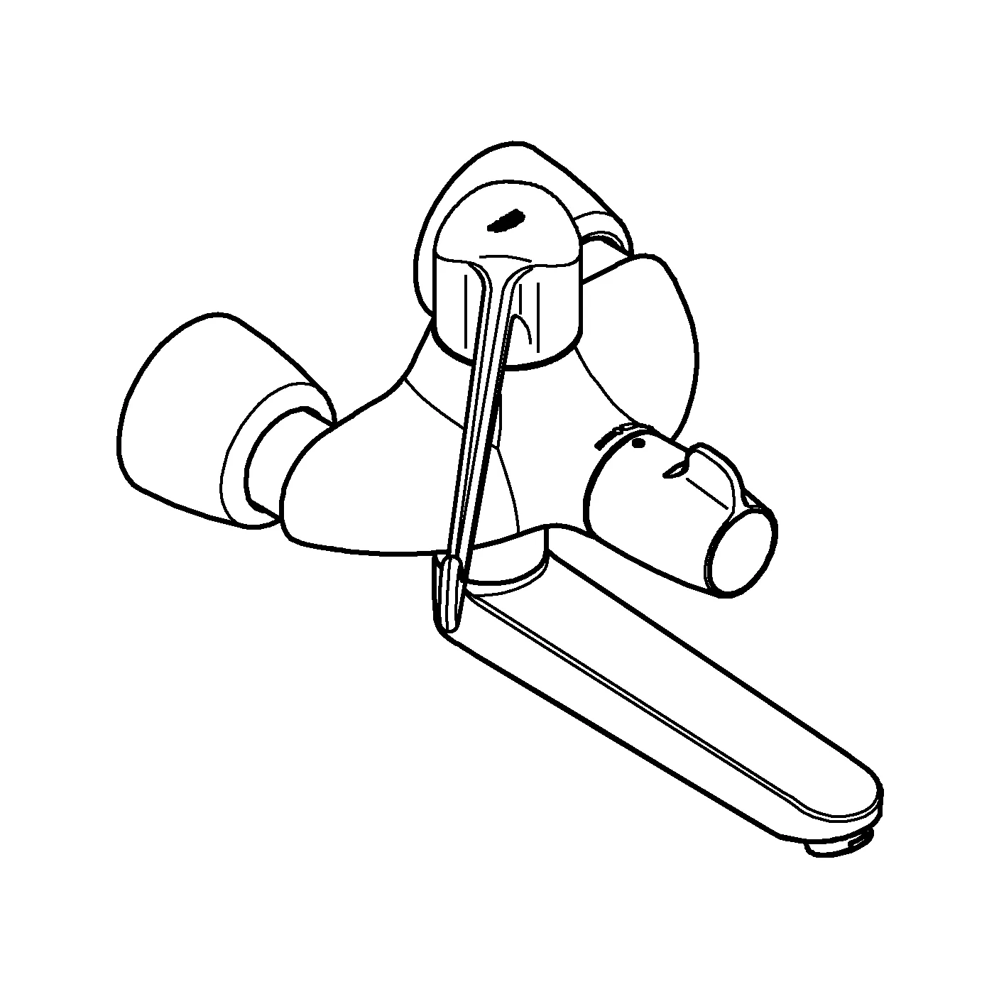 Grohe Grohtherm Special Thermostat-Waschtischbatterie, ½ chrom Grohe Grohtherm Special Thermostat-Waschtischbatterie, ½ chrom