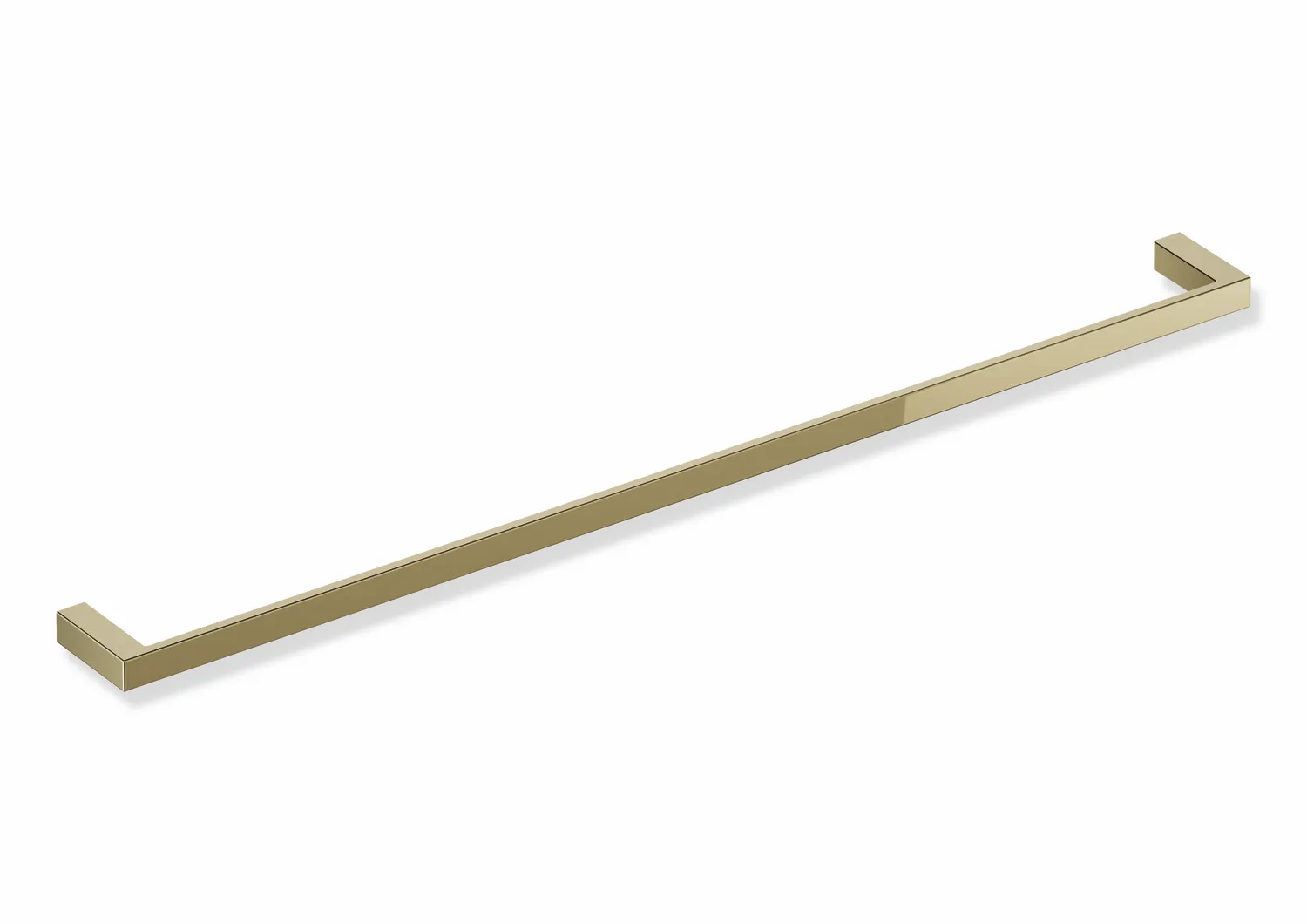 Badetuchhalter, Edelstahl, PVD, Breite 800 mm, Höhe 20 mm, Tiefe 70 mm, in Farbe CK (Messing glänzend) Badetuchhalter, Edelstahl, PVD, Breite 800 mm, Höhe 20 mm, Tiefe 70 mm, in Farbe CK (Messing glänzend)
