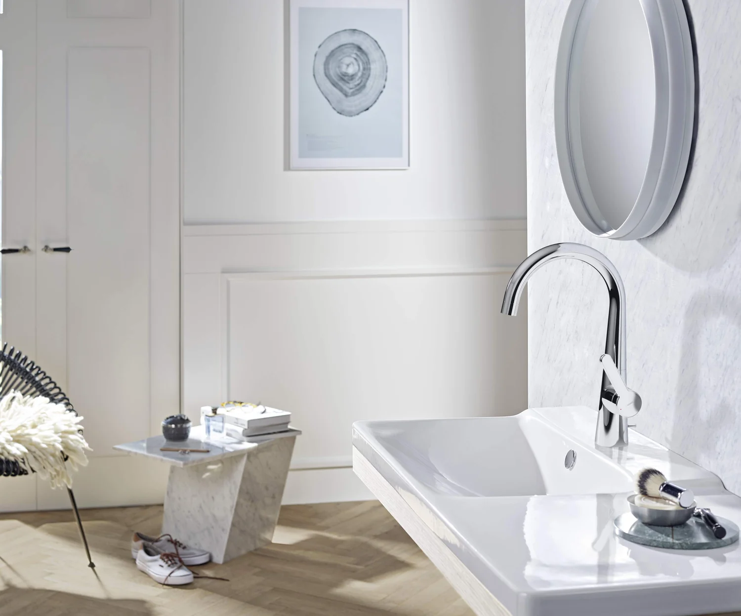 HansaDESIGNO Style Waschtischarmatur 5103 Zugstangenablaufgarnitur Ausladung 167 mm DN15 Chrom HansaDESIGNO Style Waschtischarmatur 5103 Zugstangenablaufgarnitur Ausladung 167 mm DN15 Chrom