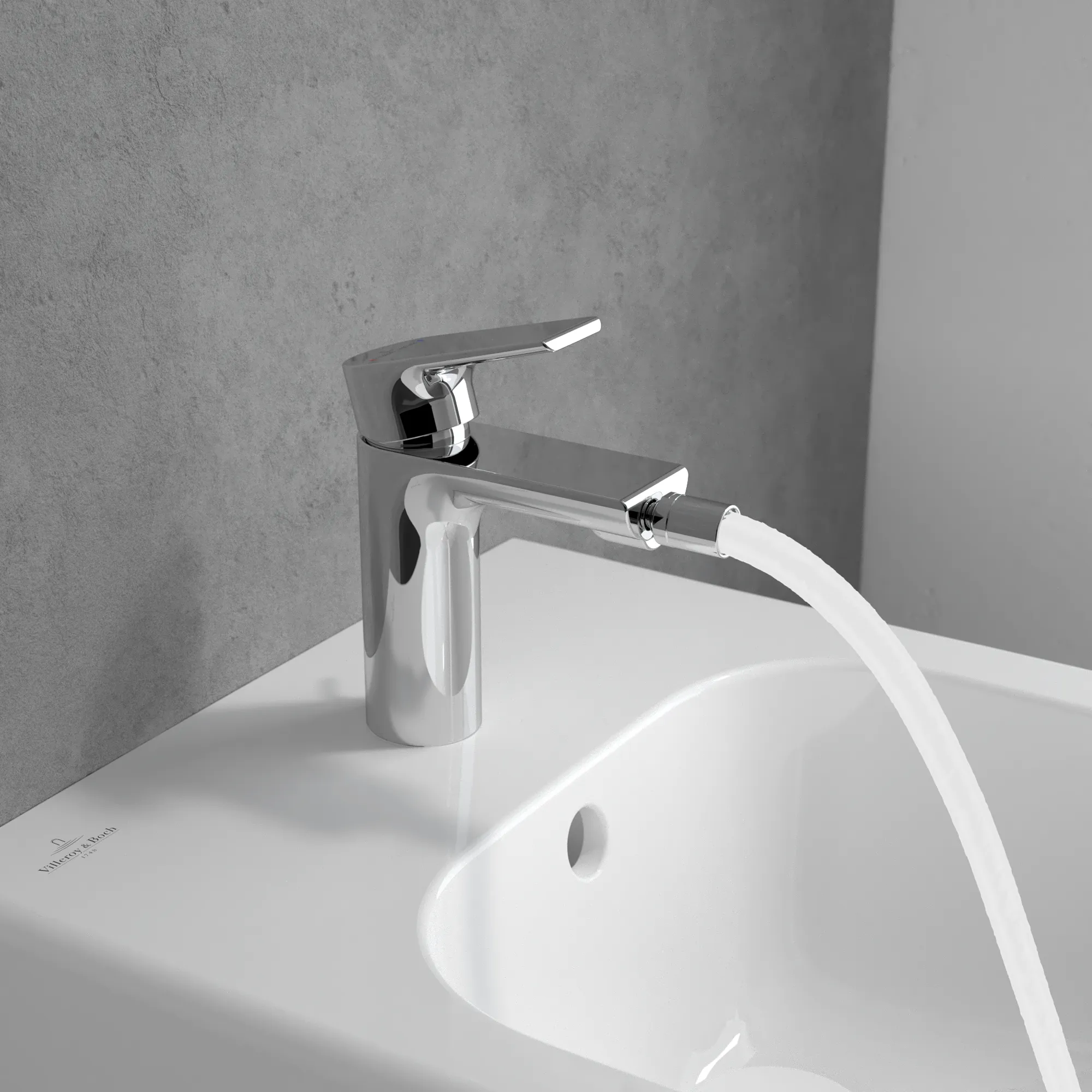 Einhebel-Bidetarmatur Liberty T107001000, 43 x 143 x 146 mm, Chrom Einhebel-Bidetarmatur Liberty T107001000, 43 x 143 x 146 mm, Chrom