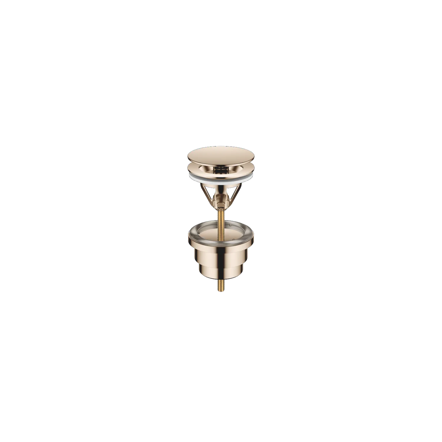 Dornbracht Ablaufgarnitur ohne Druckverschluss, SERIENNEUTRAL, Light Gold, 1 1/4 Zoll, für Becken ohne Überlauf