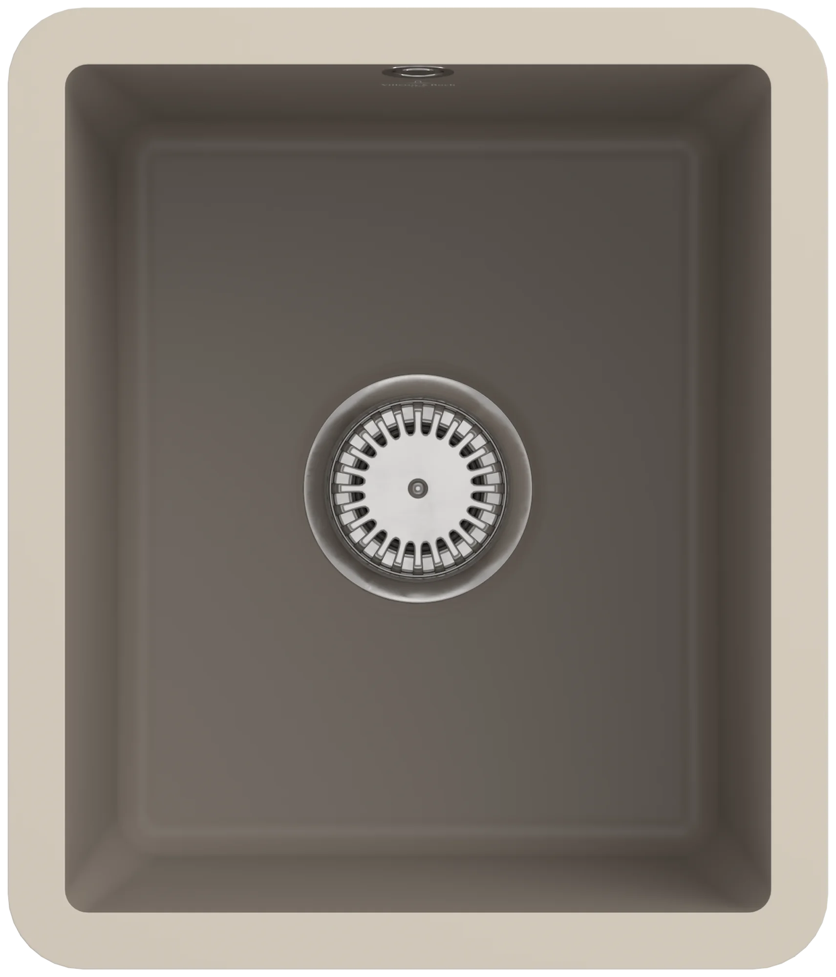 Villeroy & Boch Unterbauspüle Subway 45 SU Timber CeramicPlus, 375x440 mm, Höhe 214 mm, Handbetätigung, für Einbau unter Arbeitsplatte Villeroy & Boch Unterbauspüle Subway 45 SU Timber CeramicPlus, 375x440 mm, Höhe 214 mm, Handbetätigung, für Einbau unter Arbeitsplatte