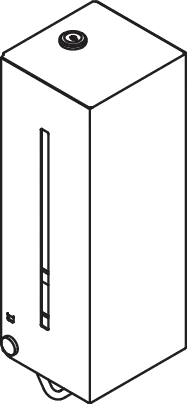 HEWI Seifenspender „System 900“ 9,8 × 10,2 × 27 cm HEWI Seifenspender „System 900“ 9,8 × 10,2 × 27 cm