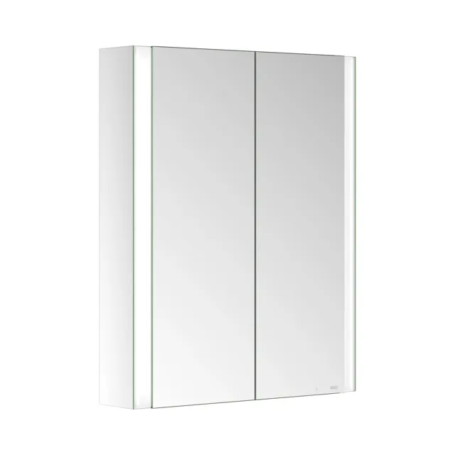 KEUCO SOMARIS Spiegelschrank Wandvorbau 2-türig 600x710x128mm verspiegelt