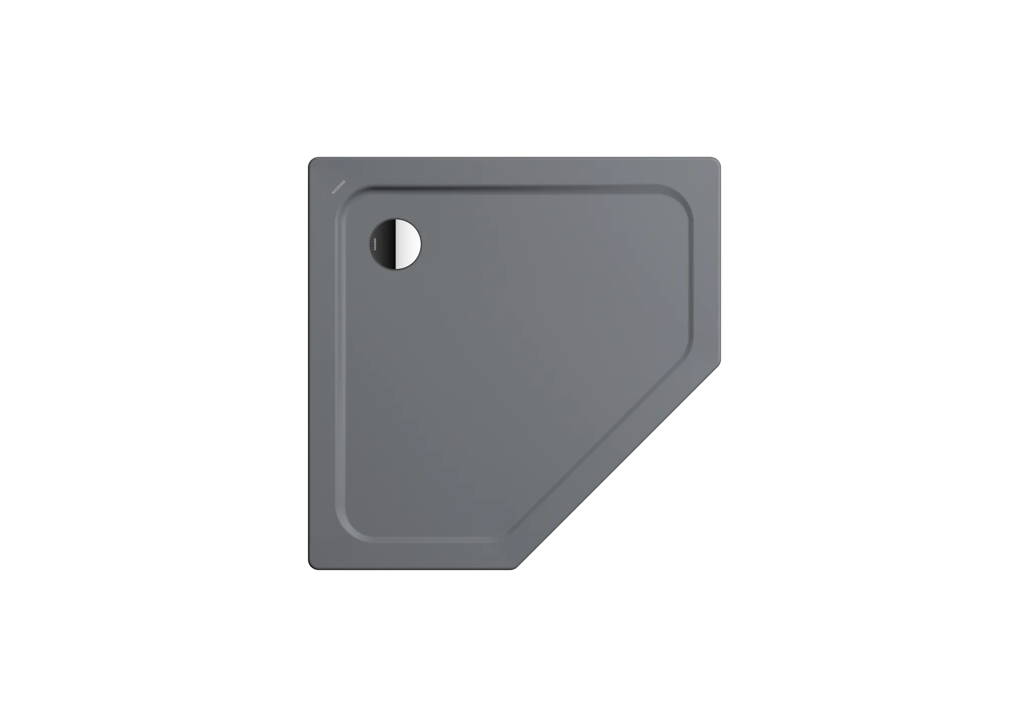 Kaldewei fünfeck Duschwanne „Cornezza“ 100 × 100 cm in warm grey 90 Kaldewei fünfeck Duschwanne „Cornezza“ 100 × 100 cm in warm grey 90