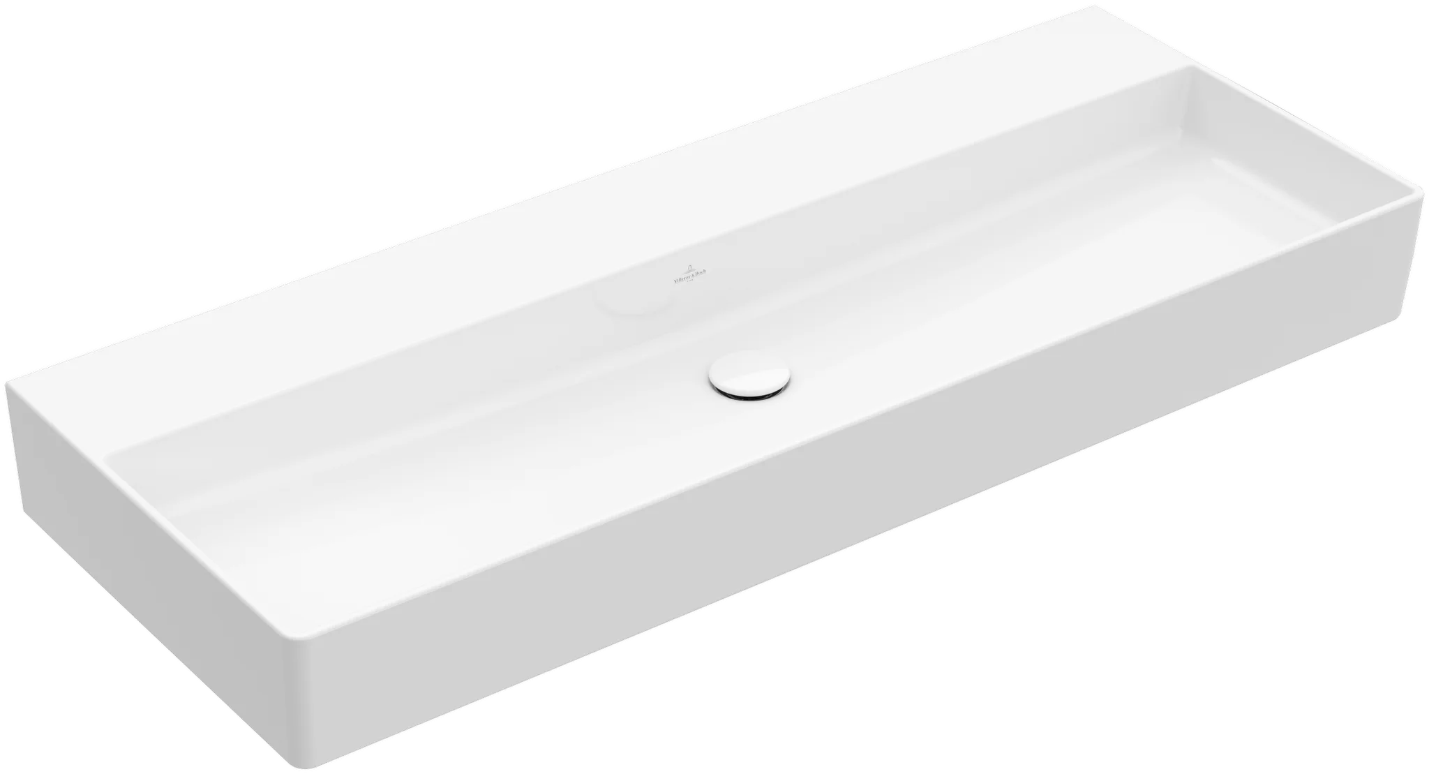 Villeroy & Boch Memento 2.0 Waschbecken 1200x470mm Rechteck TitanCeram Stone White Villeroy & Boch Memento 2.0 Waschbecken 1200x470mm Rechteck TitanCeram Stone White