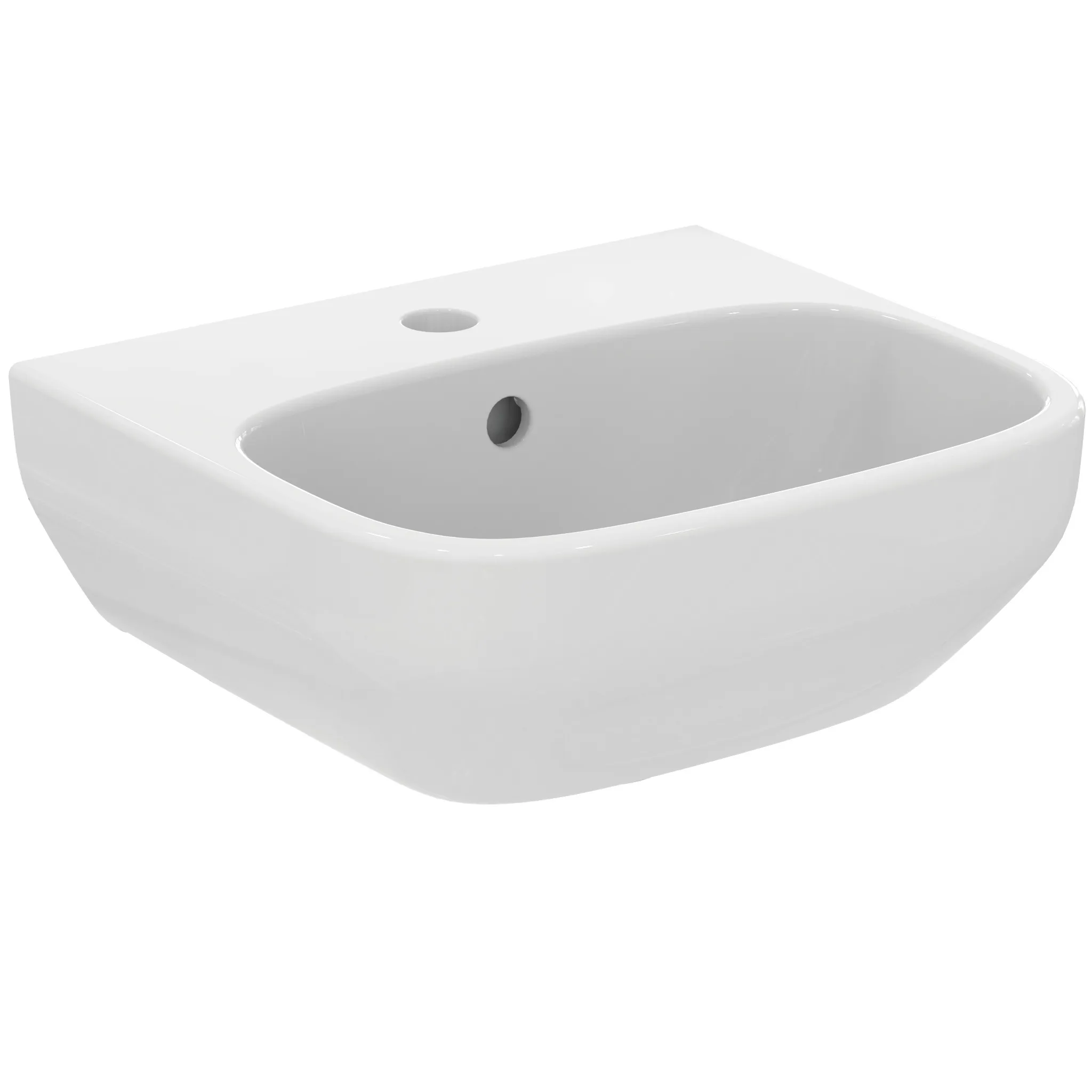 Waschbecken „i.lifeA“ 40 × 36 × 18 cm, Hahnlochposition mittig Waschbecken „i.lifeA“ 40 × 36 × 18 cm, Hahnlochposition mittig