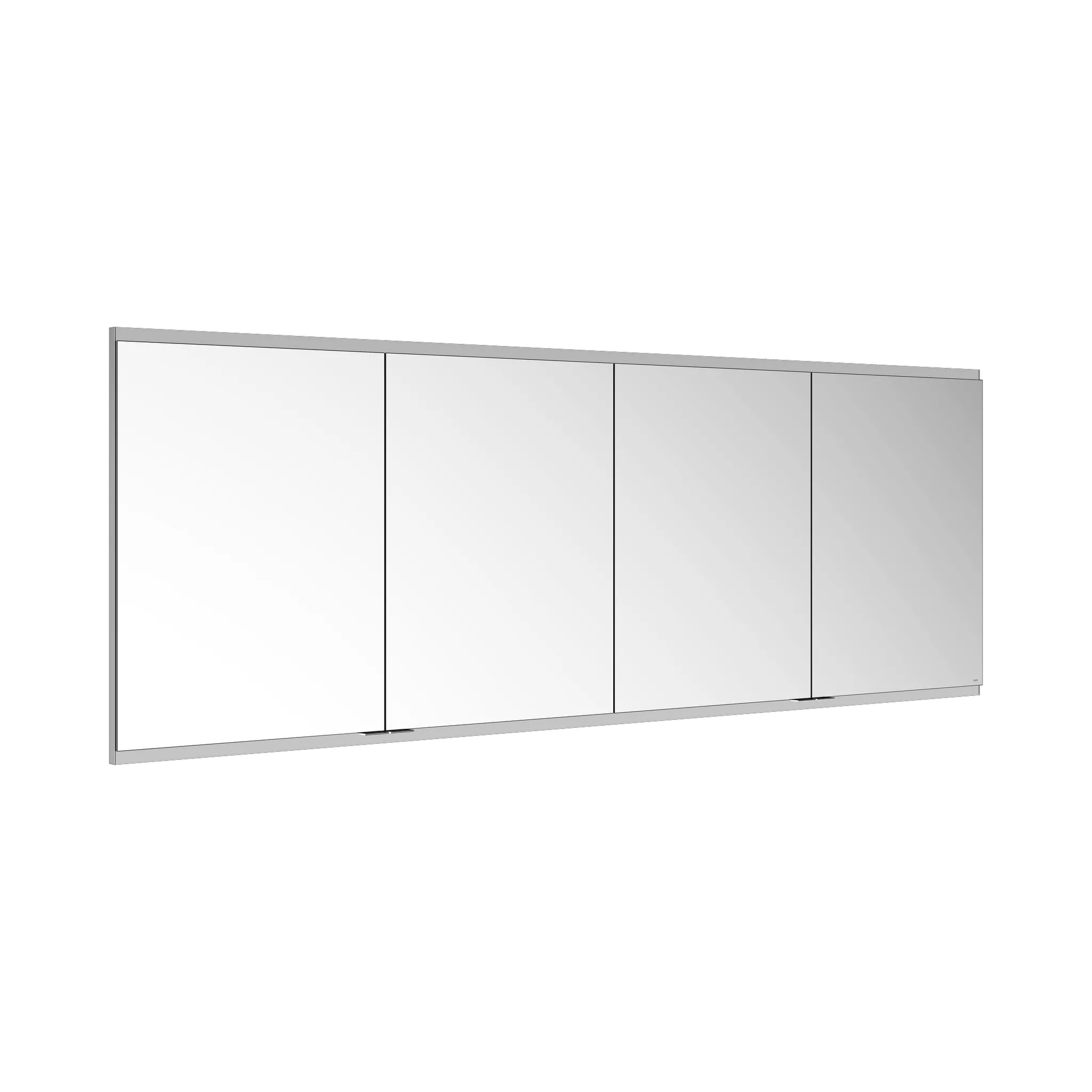 KEUCO Royal Modular 2.0 Spiegelschrank unbeleuchtet Wandeinbau silber-eloxiert 2100x700x120mm