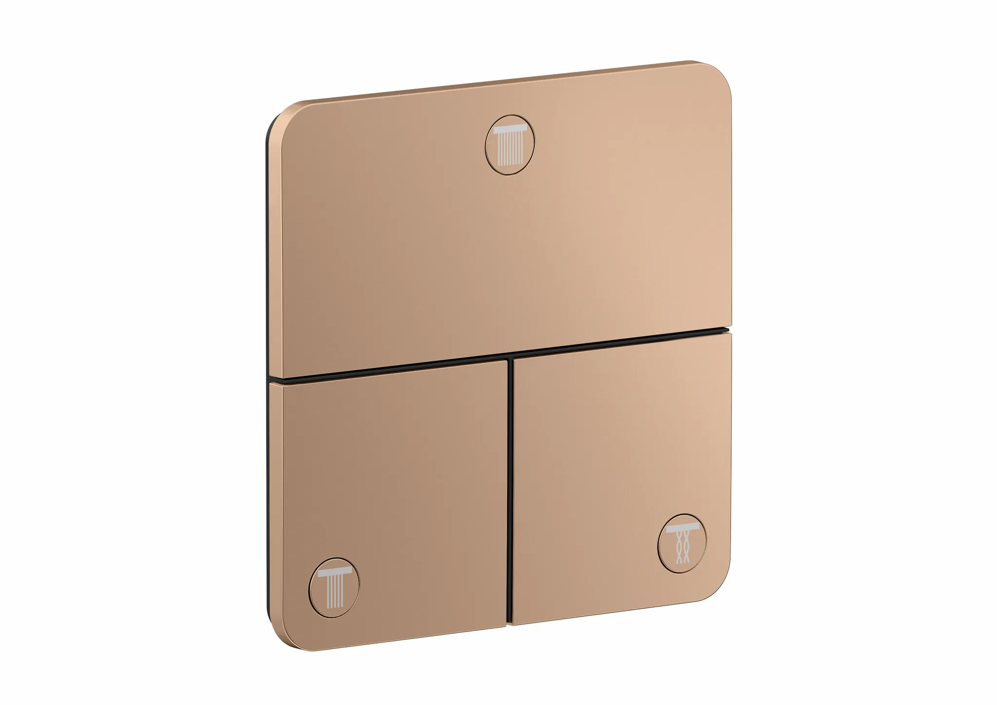 AXOR ShowerSelect ID Ventil Unterputz softsquare für 3 Verbraucher Chrom AXOR ShowerSelect ID Ventil Unterputz softsquare für 3 Verbraucher Chrom