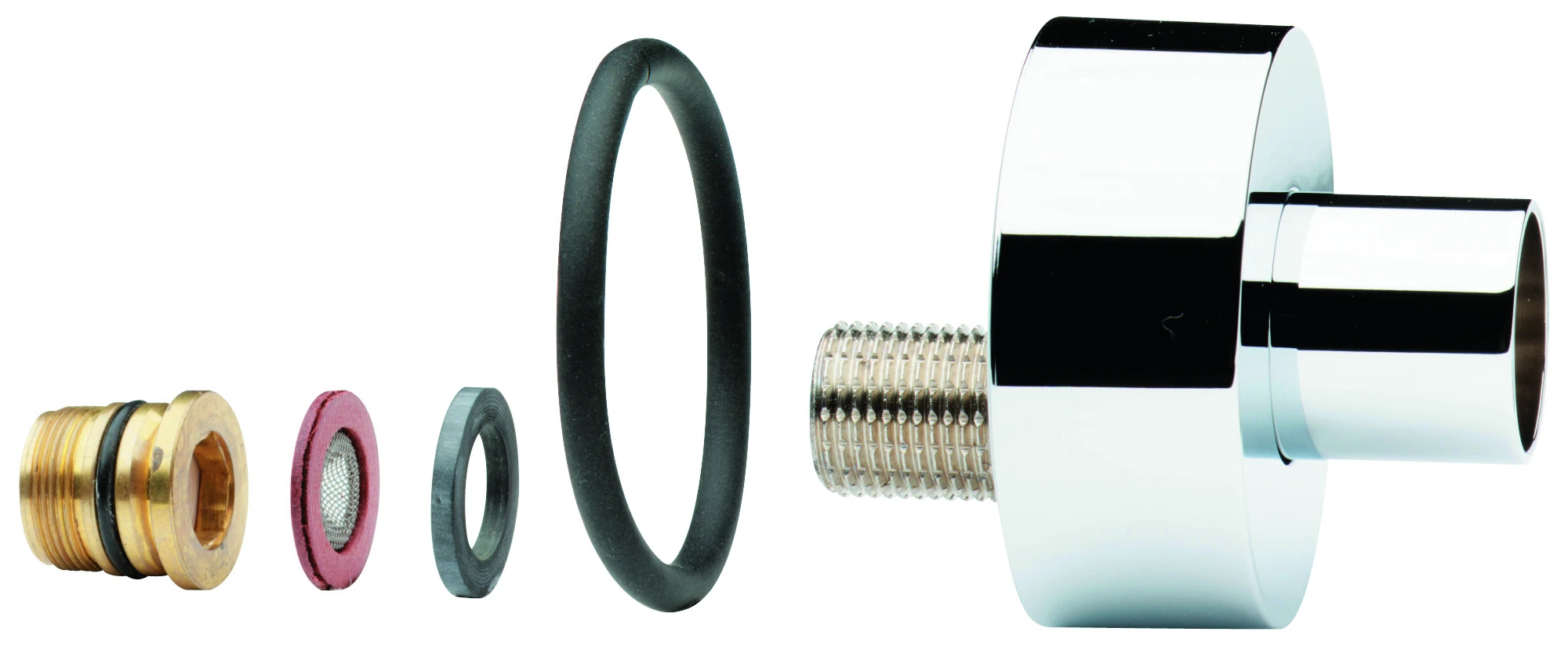 GROHE Anschlussverschraubung 47627 für Tenso THM Wanne/Brause AP chrom