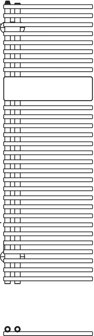 Kermi Design-Heizkörper „Credo® Half® round“ 45 × 100 cm in Weiß (RAL 9016) Kermi Design-Heizkörper „Credo® Half® round“ 45 × 100 cm in Weiß (RAL 9016)