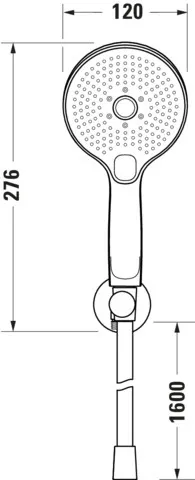Brausegarnitur „ZubehörArmaturen“ in Weiß (hochglanz) Brausegarnitur „ZubehörArmaturen“ in Weiß (hochglanz)