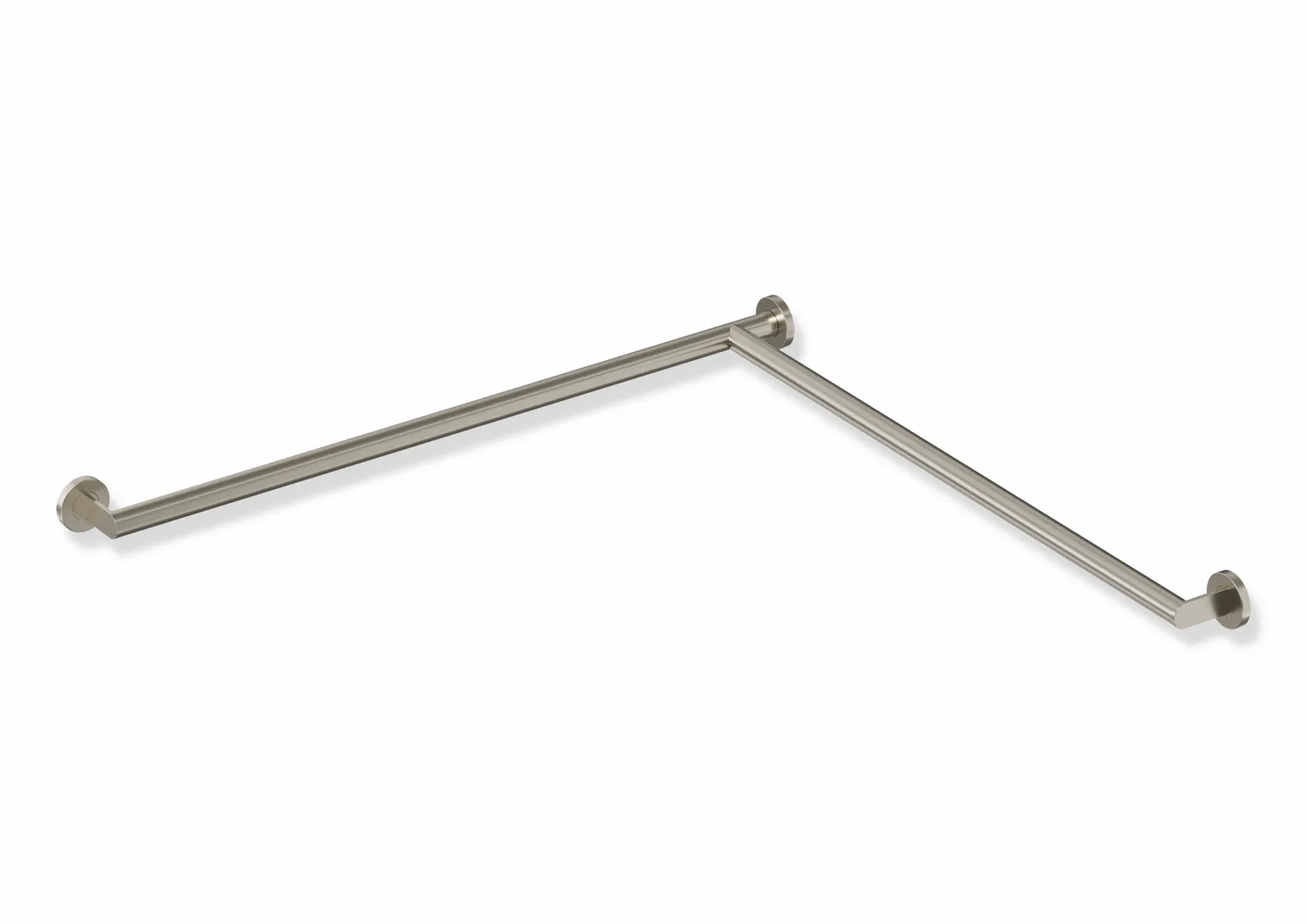 Dusch-, Wannenhandlauf des Systems 900, Edelstahl, PVD, waagerechte Längen 965 mm, D: 32 mm, Ausführung rechts, in Farbe CK (messing glänzend) Dusch-, Wannenhandlauf des Systems 900, Edelstahl, PVD, waagerechte Längen 965 mm, D: 32 mm, Ausführung rechts, in Farbe CK (messing glänzend)