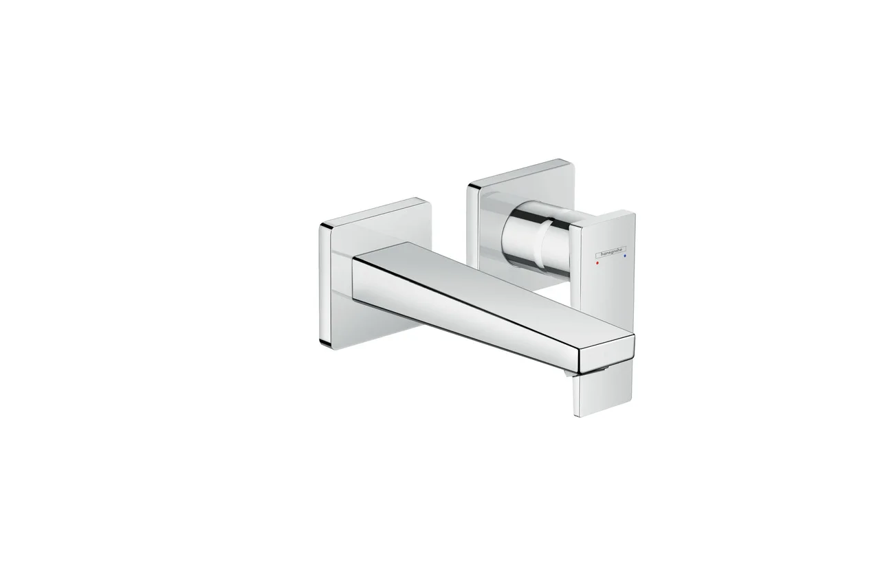 Hansgrohe Metropol Einhebel-Waschtischmischer Unterputz, Chrom, Ausladung 165 mm, Hebelgriff, Normalstrahl, max. Durchflussmenge 5 l/min