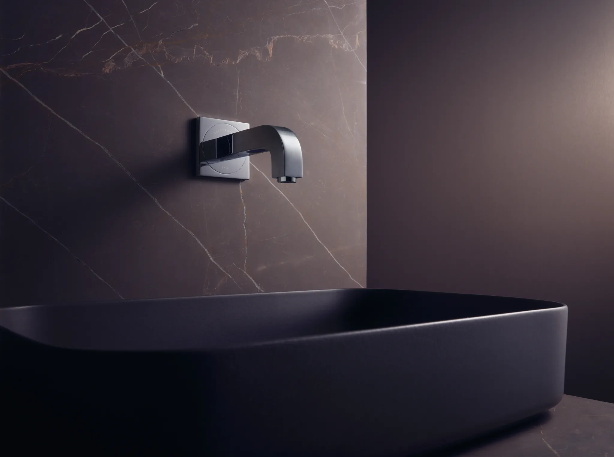 Waschtischmischer Unterputz Axor Citterio Elektronik chrom kurzer Auslauf Waschtischmischer Unterputz Axor Citterio Elektronik chrom kurzer Auslauf