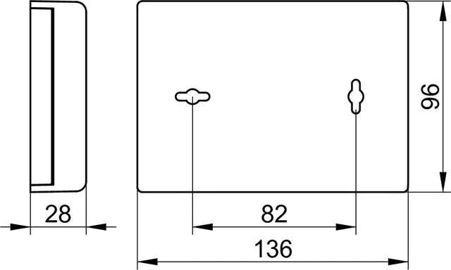 Universalartikel 04976510000 Hygienebeutelspender weiß Universalartikel 04976510000 Hygienebeutelspender weiß