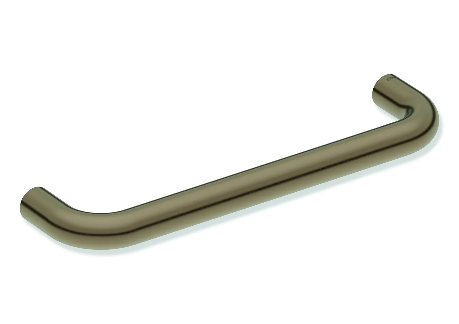 HEWI Haltegriff Serie 480, Edelstahl PVD bronze gebürstet, Achsmaß 300 mm, Durchmesser 25 mm