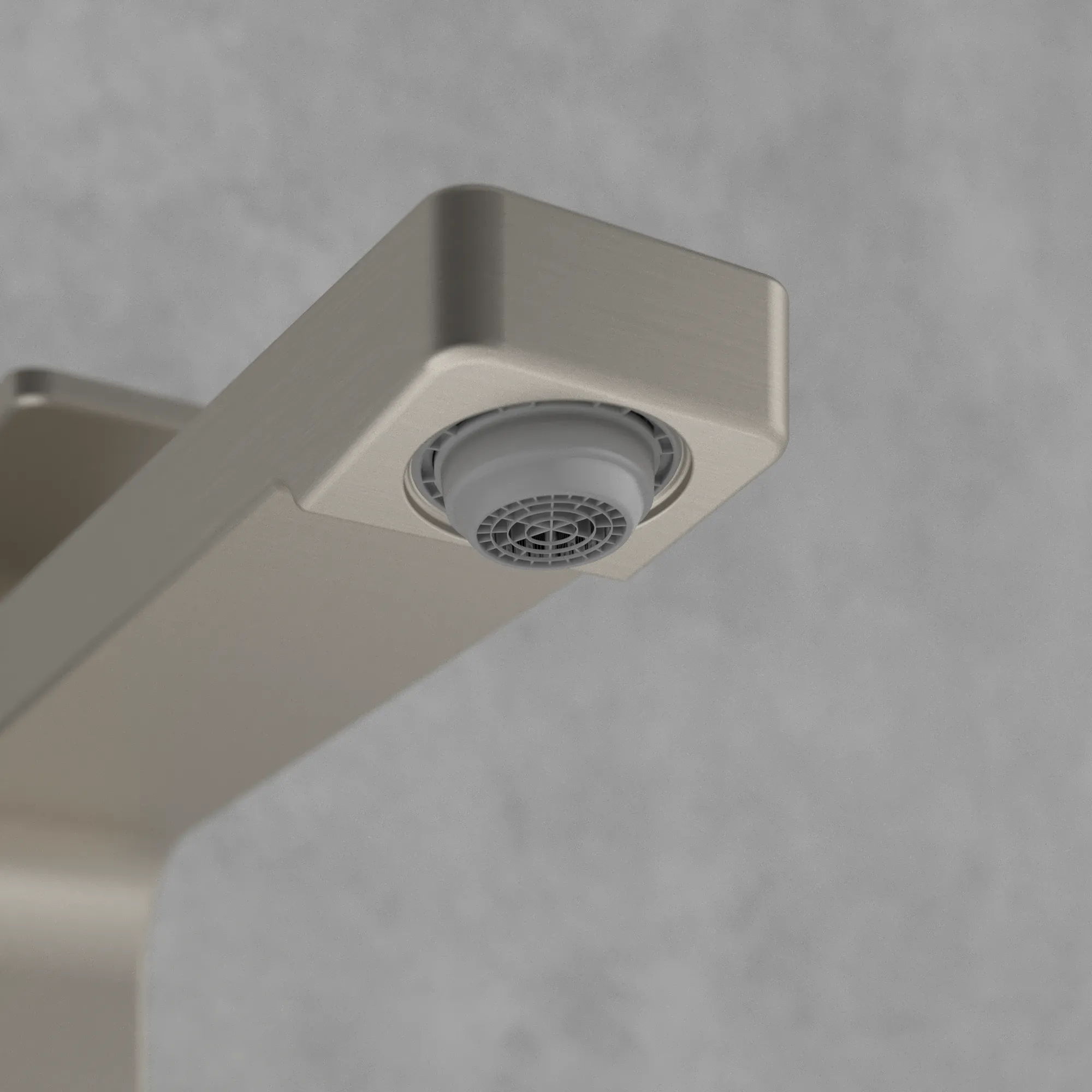Villeroy & Boch Architectura Square Einhebel-Waschtischarmatur erhöhter Montage, Brushed Nickel Matt, 306 mm Höhe, 50 x 211 mm Maße Villeroy & Boch Architectura Square Einhebel-Waschtischarmatur erhöhter Montage, Brushed Nickel Matt, 306 mm Höhe, 50 x 211 mm Maße
