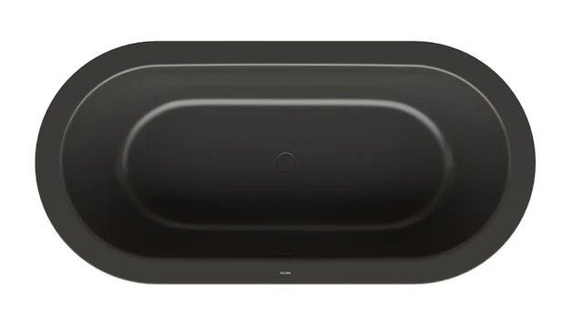 Bette oval Badewanne „BetteStarlet Oval Silhouette“ 195 × 95 cm in Anthracite