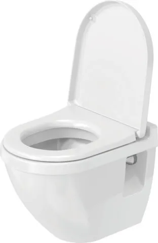 Duravit WC-Sitz „Starck 3“ 37 × 43,6 × 3,8 cm in, Scharniere Edelstahl Duravit WC-Sitz „Starck 3“ 37 × 43,6 × 3,8 cm in, Scharniere Edelstahl