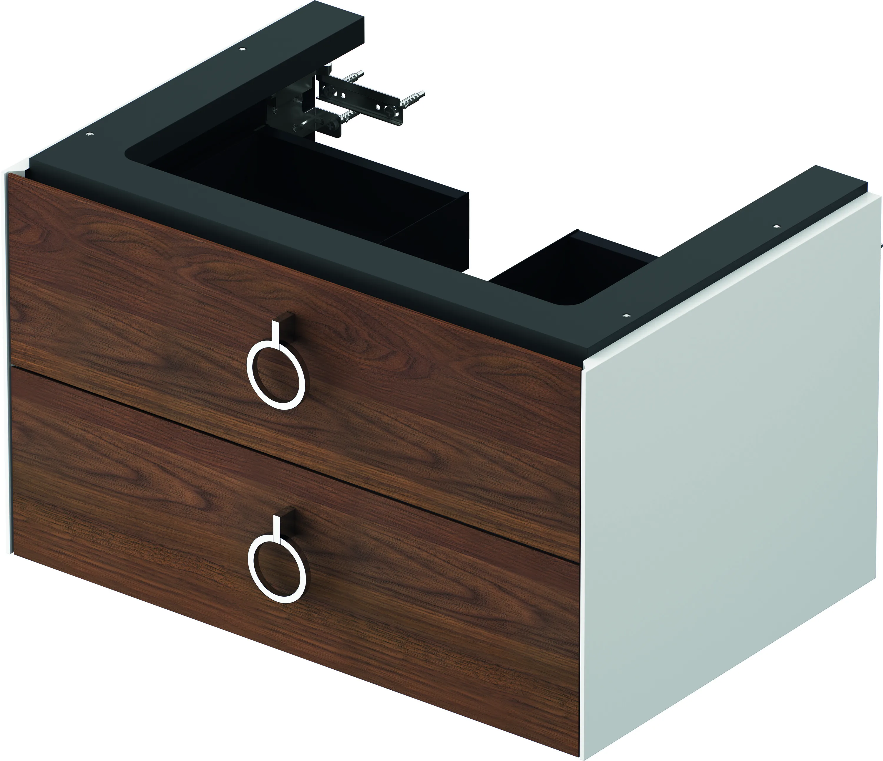 Duravit Waschtischunterschrank „White Tulip“, mit Beleuchtung Duravit Waschtischunterschrank „White Tulip“, mit Beleuchtung