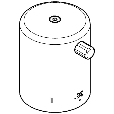 Temperatur-Metallgriff 47763, vandalismushemmend