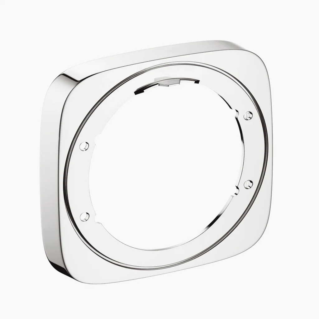 Hansgrohe Verlängerungsrosette PuraVida, Chrom, Durchmesser 157 mm, Verlängerung 22 mm