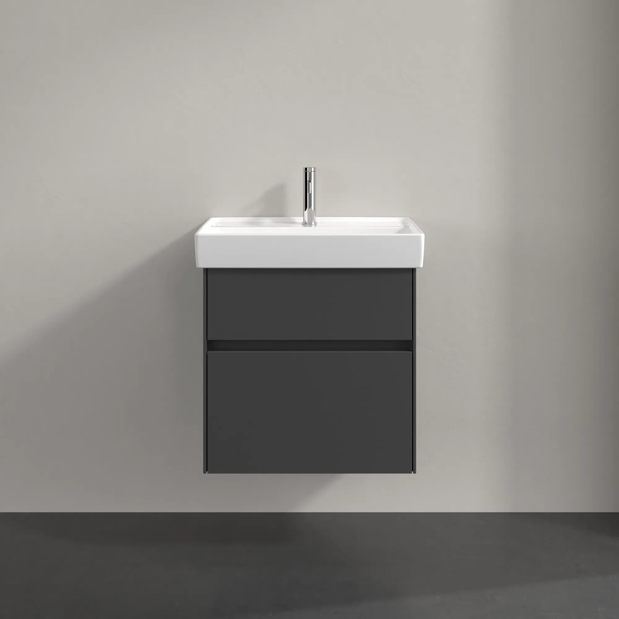 Villeroy & Boch Collaro Waschbeckenunterschrank 554x546x444 mm Graphite Villeroy & Boch Collaro Waschbeckenunterschrank 554x546x444 mm Graphite